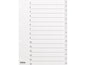 KOLMA Répertoires KolmaFlex A4 18.115.16 blanc 1-15