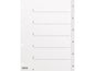 KOLMA Répertoires KolmaFlex A4 18.564.16 blanc 1-6