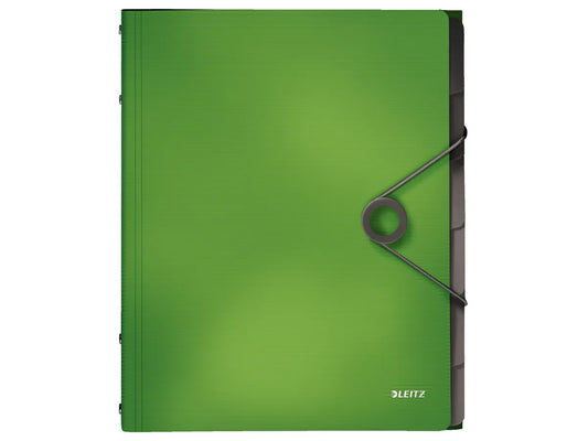 LEITZ Dossier de coll. Solid PP A4 45691050 vert clair 6 comp.