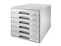 LEITZ Set tiroirs Plus gris 52120085 6 comp.