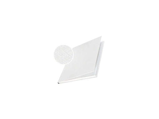 LEITZ Couverture p. reliures HC A4 73900001 blanc, 3.5mm, lin 10 pièces