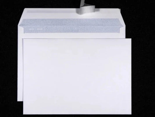 METTLER Enveloppe sans fênetre C5 8066 100g,ultra blanc,colle 500 pc.