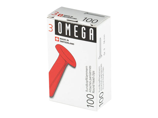 OMEGA Attaches-parisiennes 3 18mm 134020392 Alu 100 pcs.
