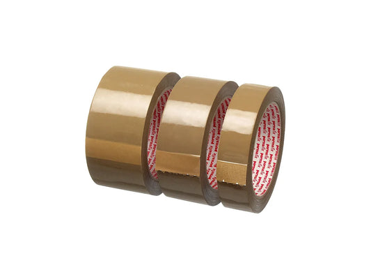 PERMAFIX Ruban d'emballage 25mm×66m 16816 brun