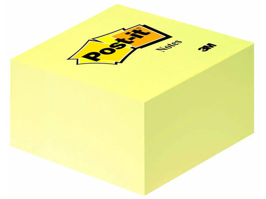 POST-IT Cube 76x76mm 636B jaune/450 feuilles