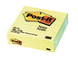 POST-IT Bloc-notes 100x100mm 675-YL jaune, 300 flls., lignées