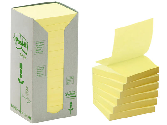 POST-IT Green Z-Notes 76x76mm R330-1T Recycling, 100 flls. 16 pcs.