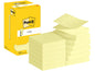 POST-IT Z-Notes 76x76mm R330 CY jaune 12x100 feuilles
