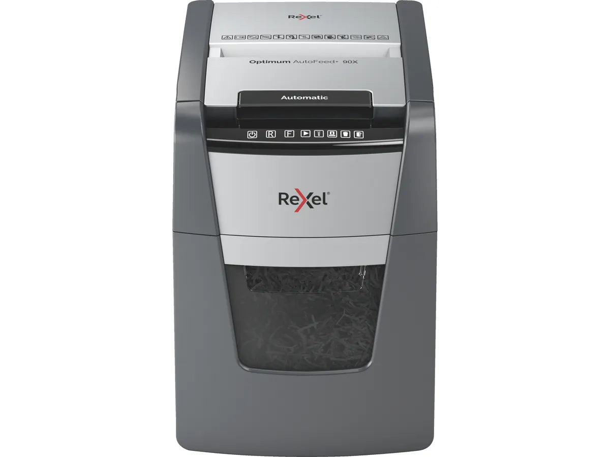REXEL Destructeur docu. Optimum AF+ 2020090XCH 90X, P-4, 34lt