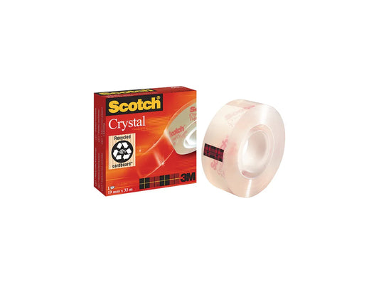 SCOTCH Crystal Tape 600 19mmx33m 6001933K transparent cristal