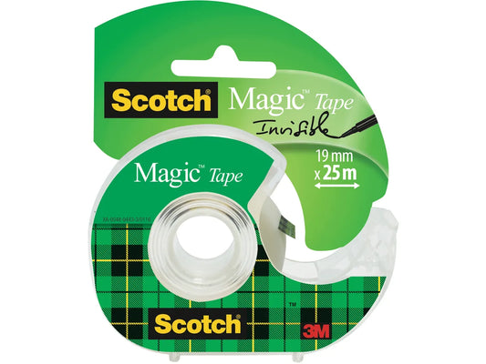 SCOTCH Magic Tape 810 19mmx15m 8-1915D invisible, sur dérouleur