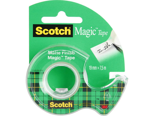 SCOTCH Magic Tape 810 19mmx7.5m 8-1975D sur dérouleur