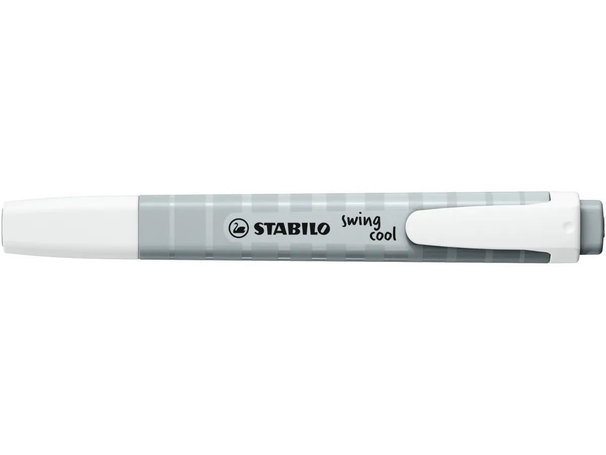 STABILO Surligneur Swing Cool 1-4mm 275/194-8 gris soie