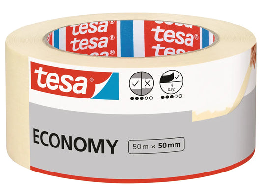 TESA Ruban de peintre 50mmx50m 528800000 Economy