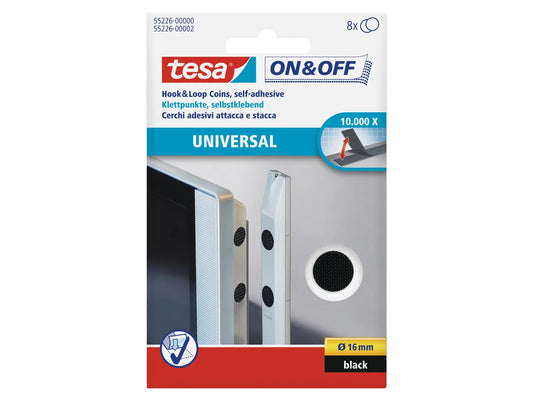 TESA Points Velcro 552260000 16mm 8 jeux