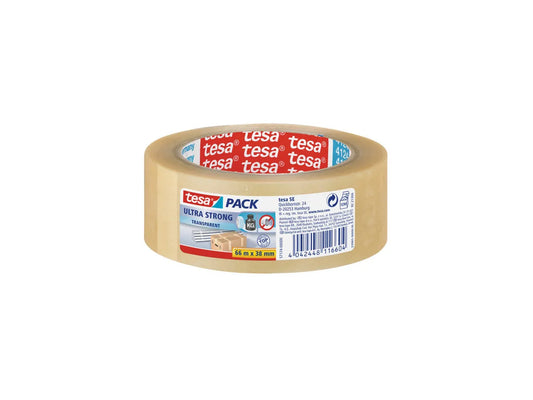 TESA Tesapack ultra strong 38mmx66m 571740000 transparent, antidéchirure