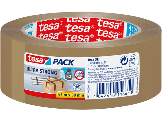TESA Tesapack ultra strong 38mmx66m 571750000 brun, antidéchirure