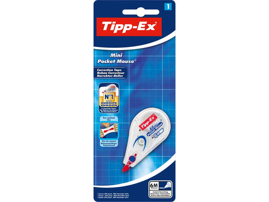 TIPP-EX Mini Pocket Mouse 812.8704 Blister, rouleaux corr. 5mmx6m