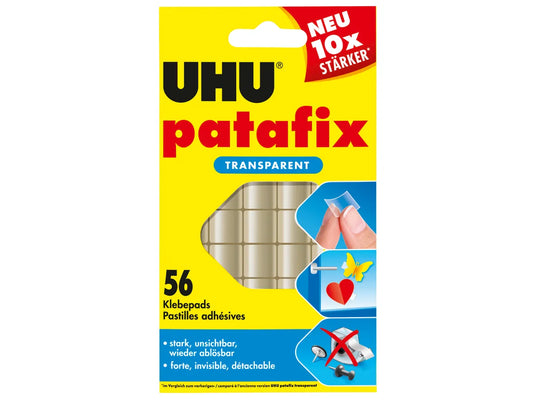 UHU Patafix Pads 48815 transparent 56 pcs.