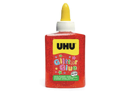 UHU Glitter Glue 49920 rouge